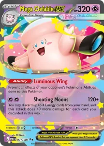 Mega Clefable ex - Perfect Order 031/088 (Holo)