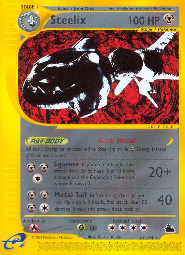 Steelix - Skyridge 031/144 (Regular)