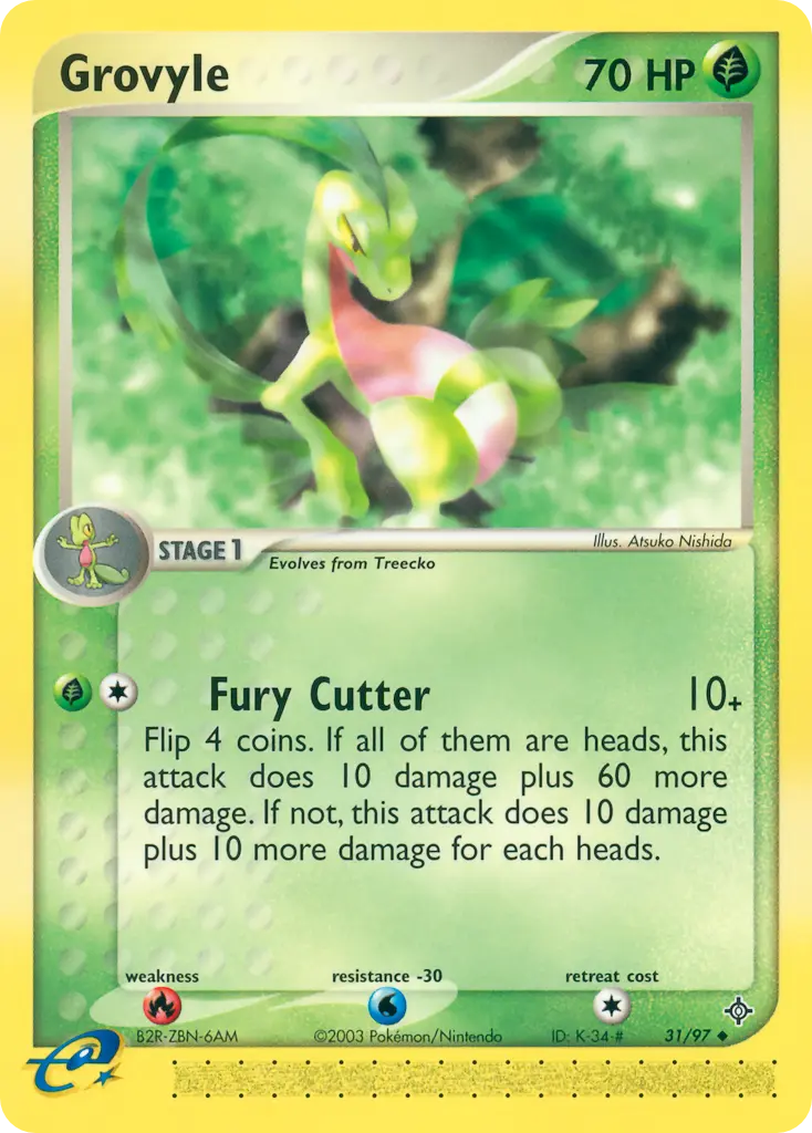 Grovyle - Dragon 031/097 (Regular)