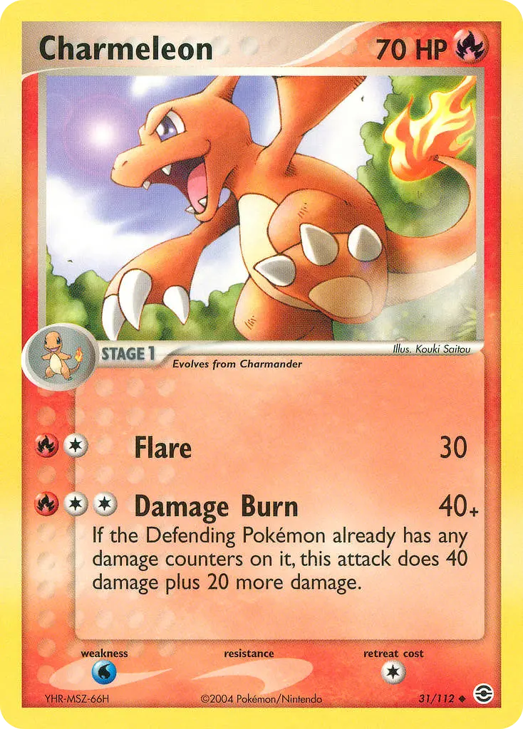 Charmeleon - FireRed & LeafGreen 031/112 (Regular)