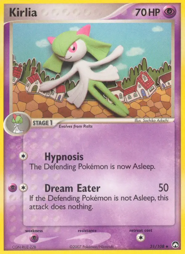 Kirlia - Power Keepers 031/108 (Reverse Holo)