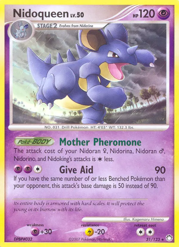 Nidoqueen - Mysterious Treasures 031/123 (Regular)