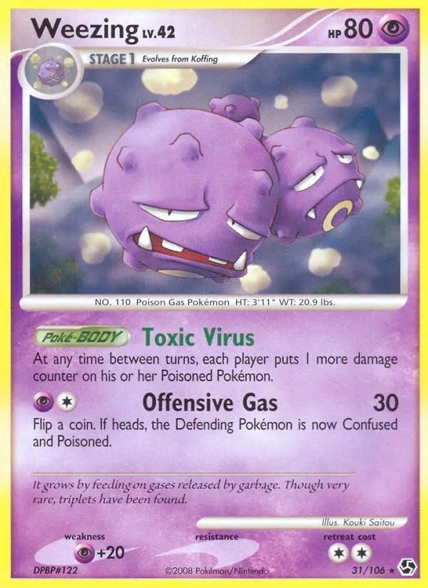 Weezing - Great Encounters 031/106 (Regular)