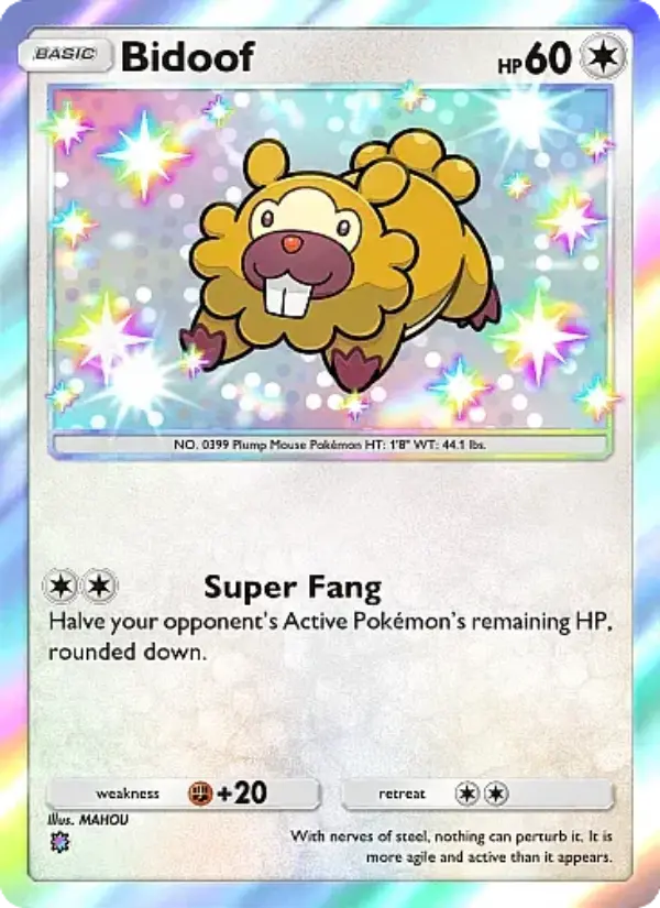 Bidoof - Mega Rising 316/226