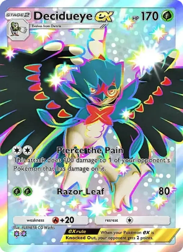 Decidueye ex - Mega Rising 317/226