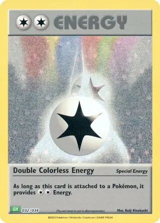 Double Colorless Energy - Venusaur & Lugia ex 032/034 (Holo)