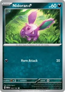 Nidoran β - 151 032/165 (Regular)