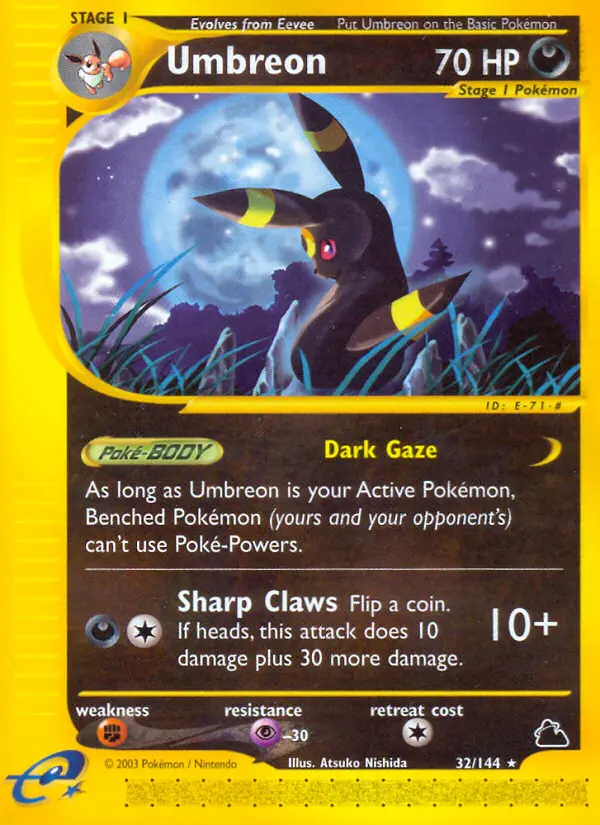 Umbreon - Skyridge 032/144 (Regular)