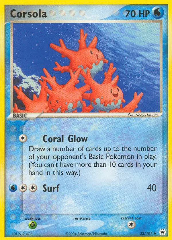 Corsola - Hidden Legends 032/101 (Regular)