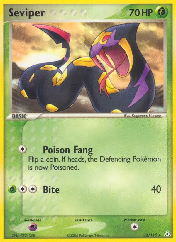Seviper - Holon Phantoms 032/110 (Regular)