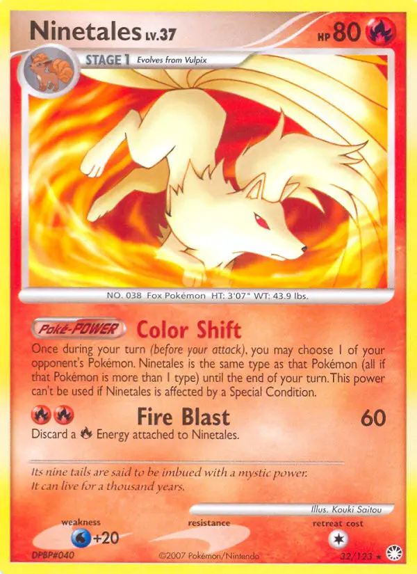 Ninetales - Mysterious Treasures 032/123 (Regular)