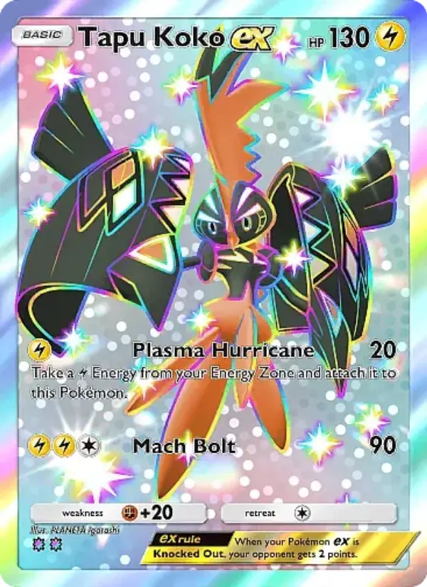 Tapu Koko ex - Mega Rising 322/226