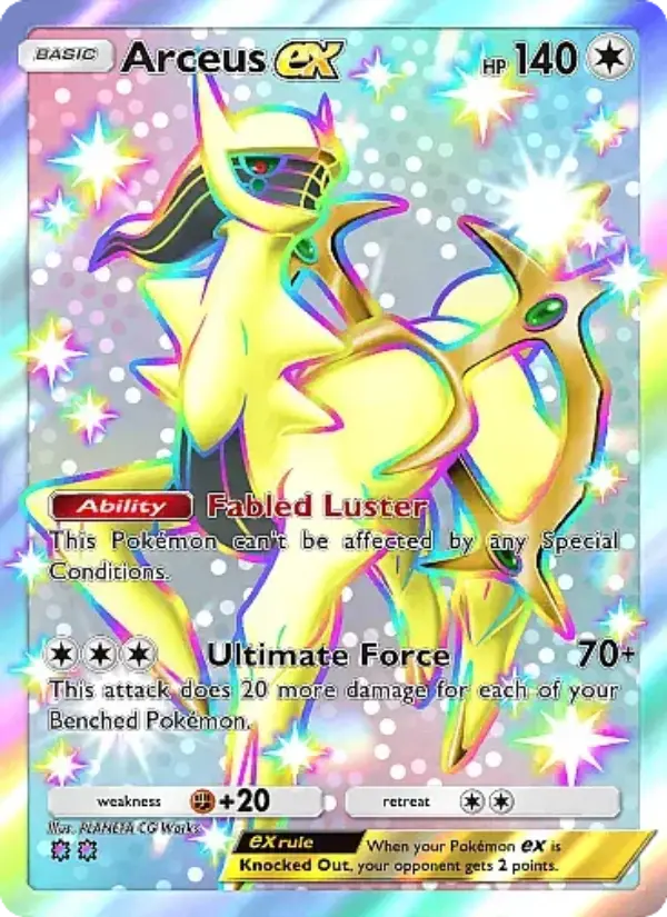 Arceus ex - Mega Rising 328/226