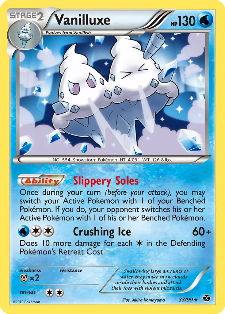 Vanilluxe - Next Destinies 033/099 (Reverse Holo)