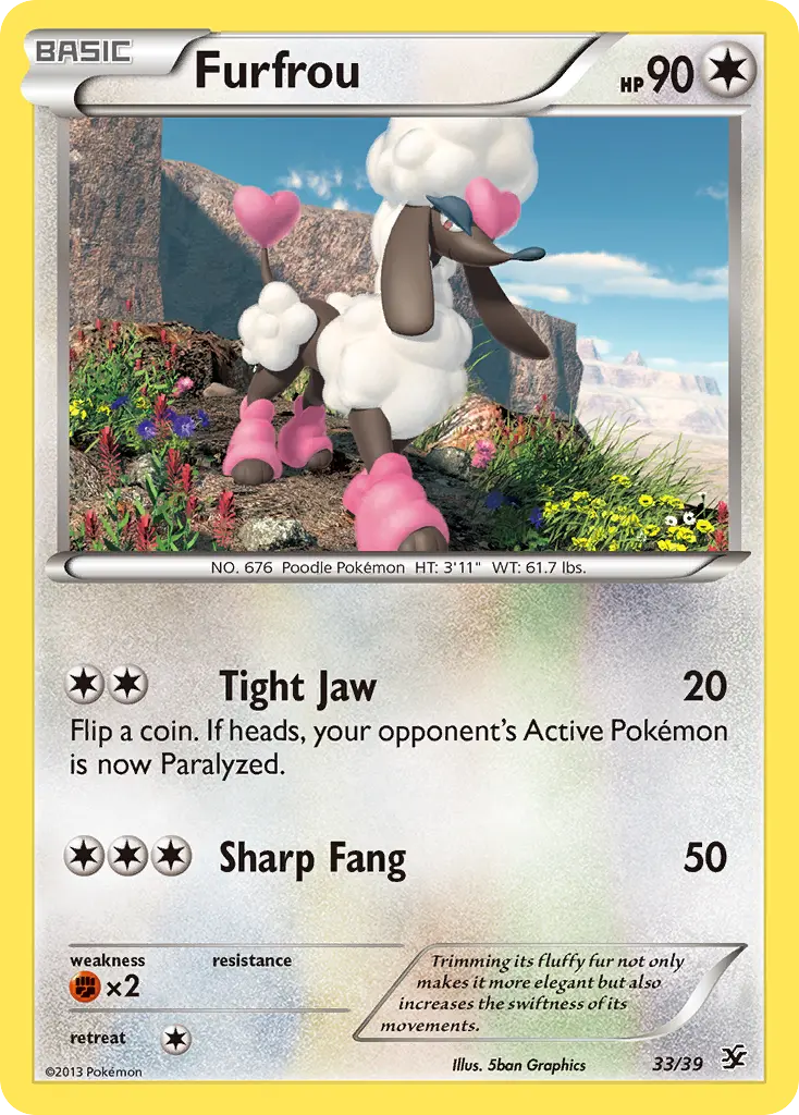 Furfrou - Kalos Starter Set 033/039 (Regular)