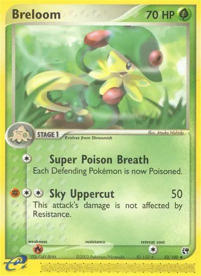 Breloom - Sandstorm 033/100 (Regular)