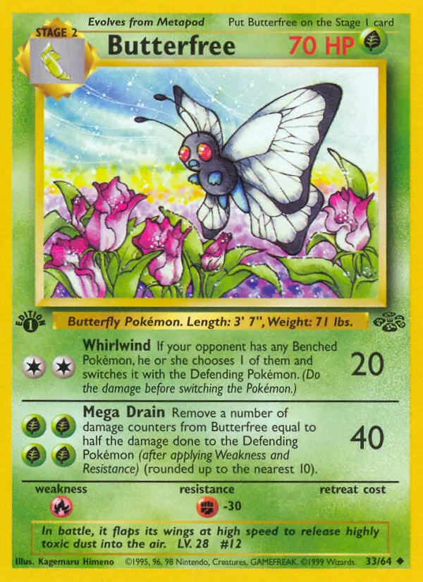 Butterfree - Jungle 033/064 (Regular)
