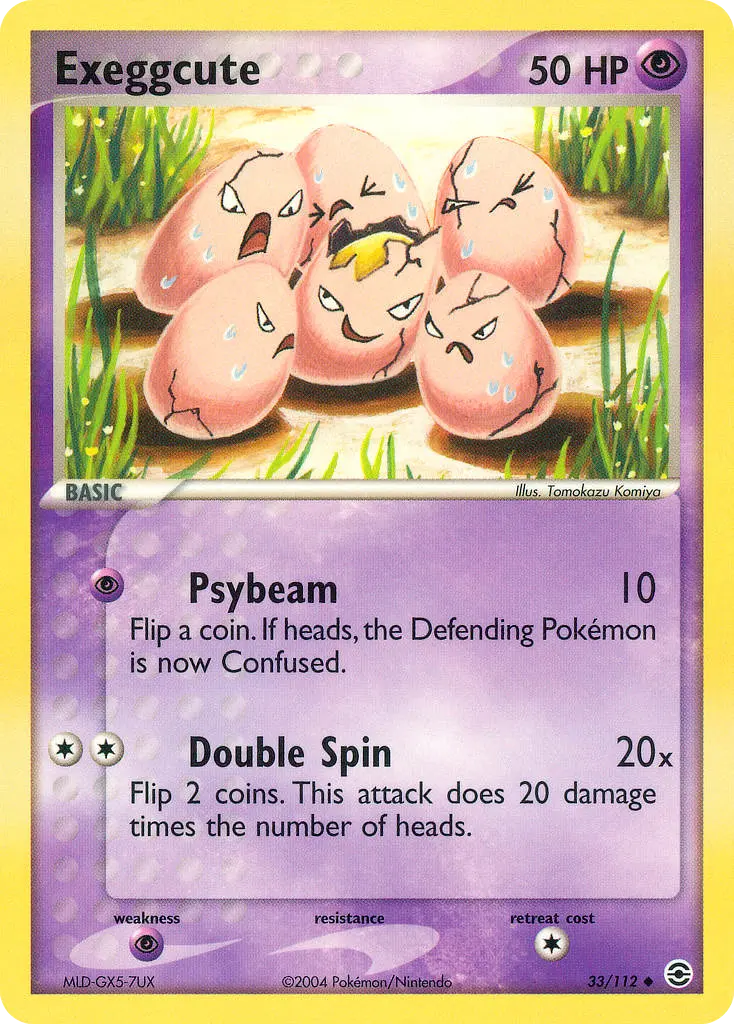 Exeggcute - FireRed & LeafGreen 033/112 (Regular)
