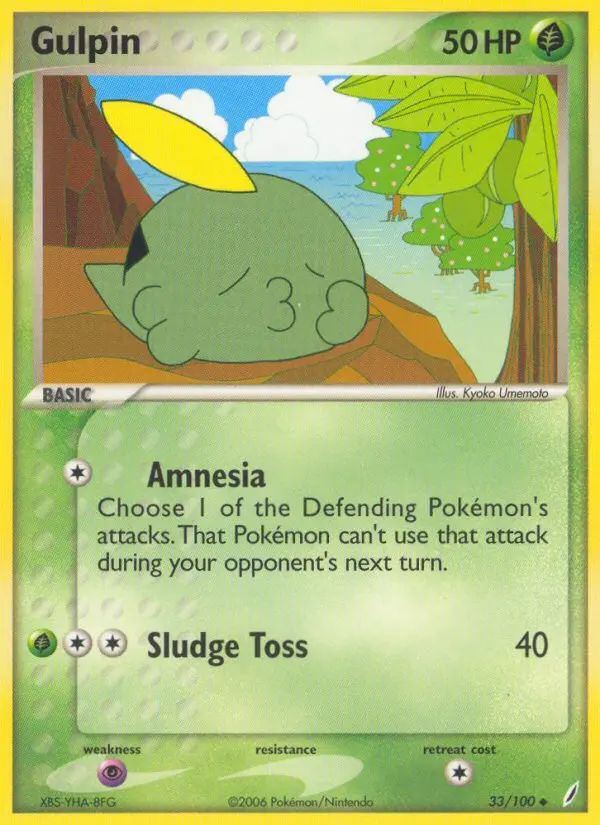 Gulpin - Crystal Guardians 033/100 (Regular)
