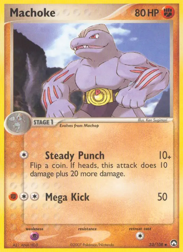 Machoke - Power Keepers 033/108 (Regular)