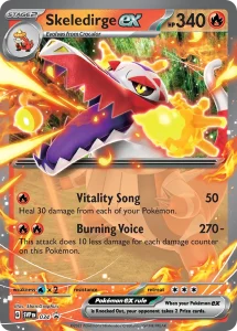 Skeledirge ex - Scarlet & Violet Black Star Promos SVP 034 (Holo)