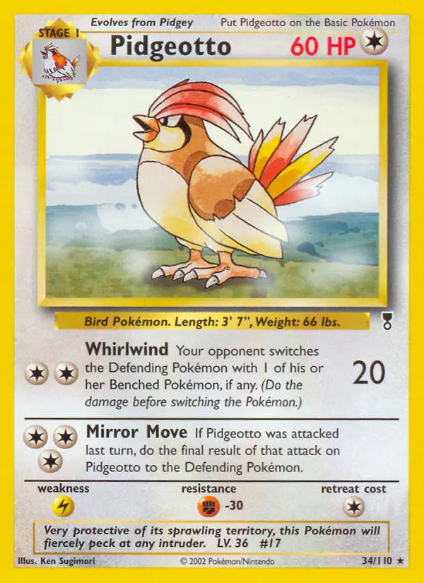 Pidgeotto - Legendary Collection 034/110 (Regular)