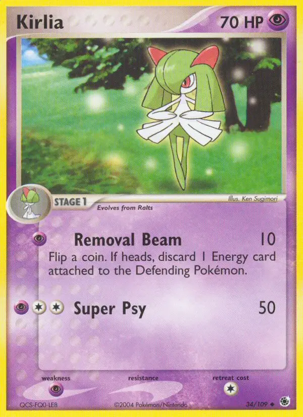 Kirlia - Ruby & Sapphire 034/109 (Regular)