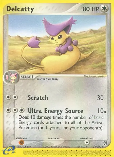 Delcatty - Sandstorm 034/100 (Regular)