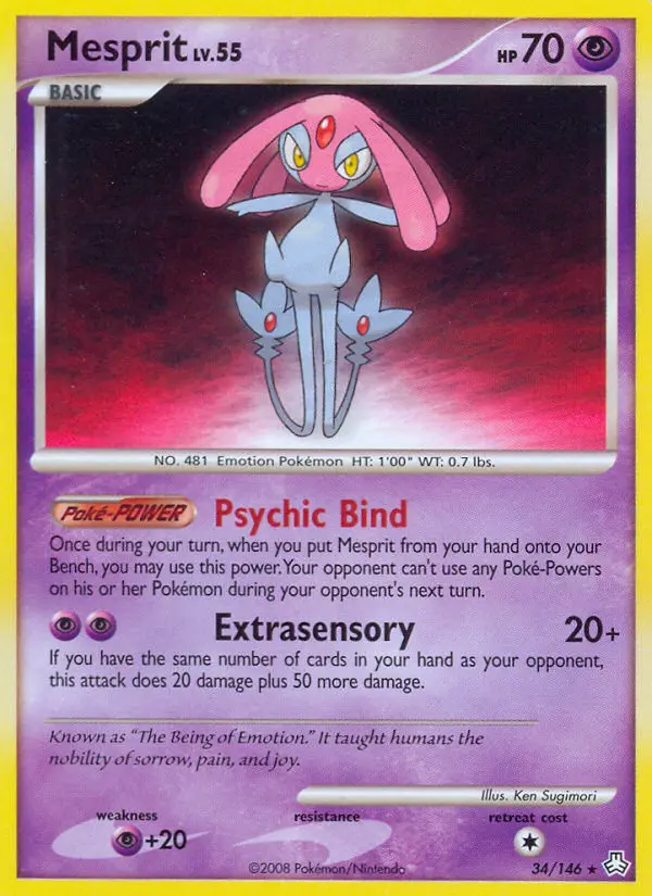 Mesprit - Legends Awakened 034/146 (Regular)
