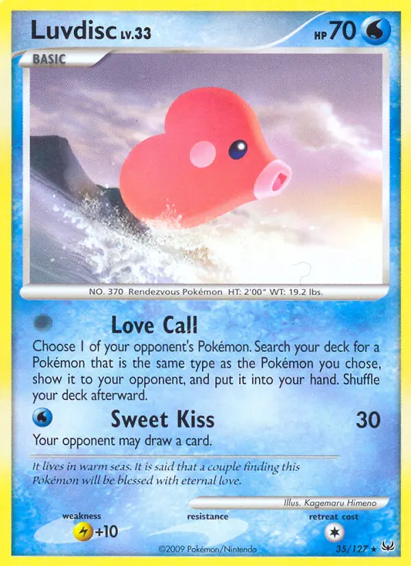 Luvdisc - Platinum 035/127 (Reverse Holo)