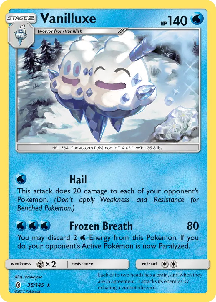 Vanilluxe - Guardians Rising 035/145 (Regular)