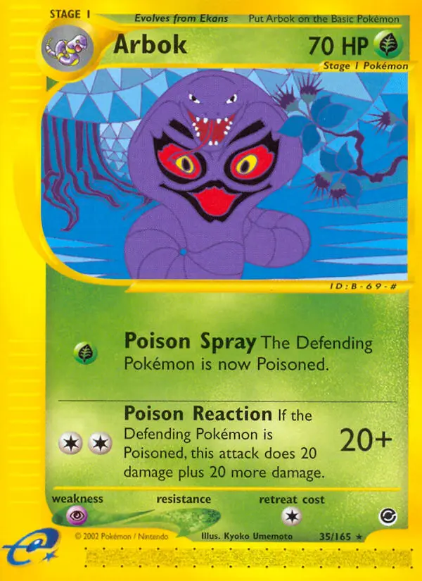 Arbok - Expedition Base Set 035/165 (Regular)
