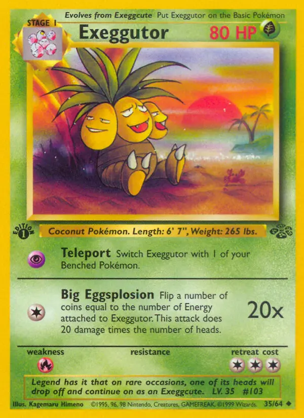Exeggutor - Jungle 035/064 (Regular)