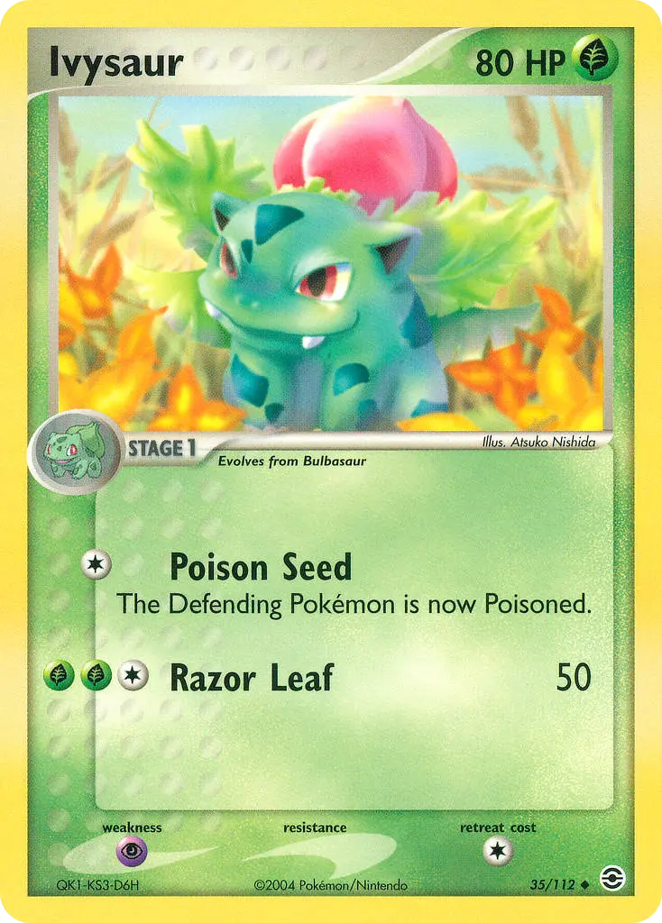 Ivysaur - FireRed & LeafGreen 035/112 (Regular)