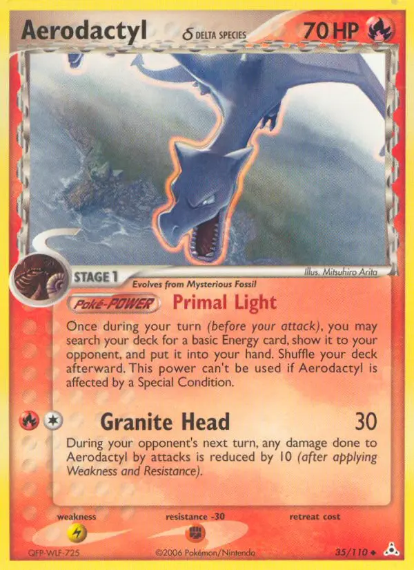 Aerodactyl δ - Holon Phantoms 035/110 (Regular)