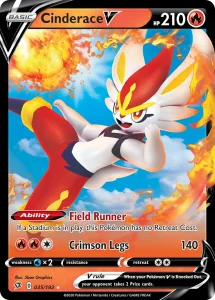 Cinderace V - Rebel Clash 035/192 (Holo)