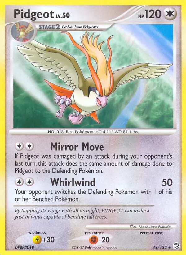 Pidgeot - Secret Wonders 035/132 (Regular)