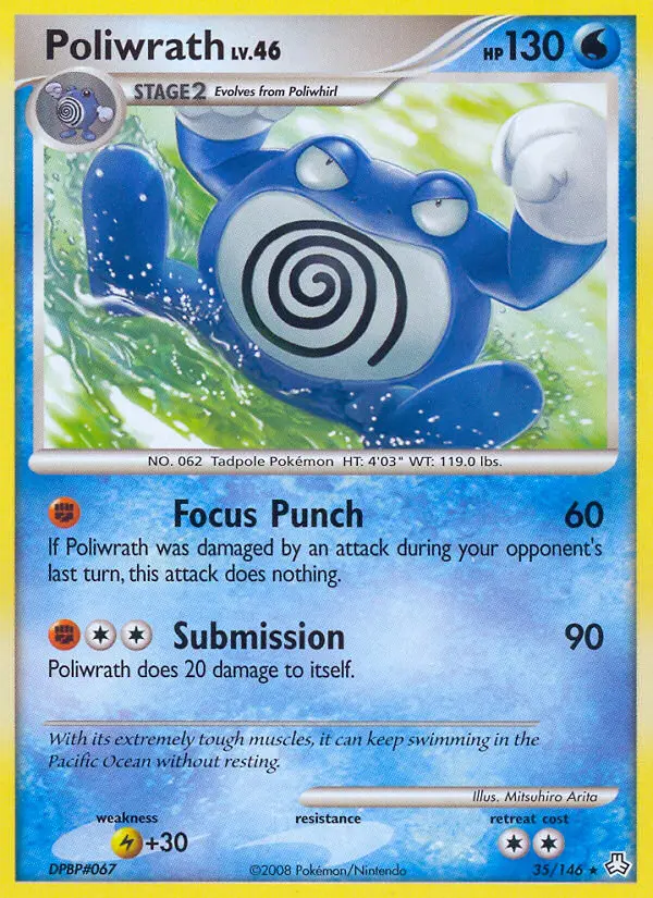 Poliwrath - Legends Awakened 035/146 (Regular)