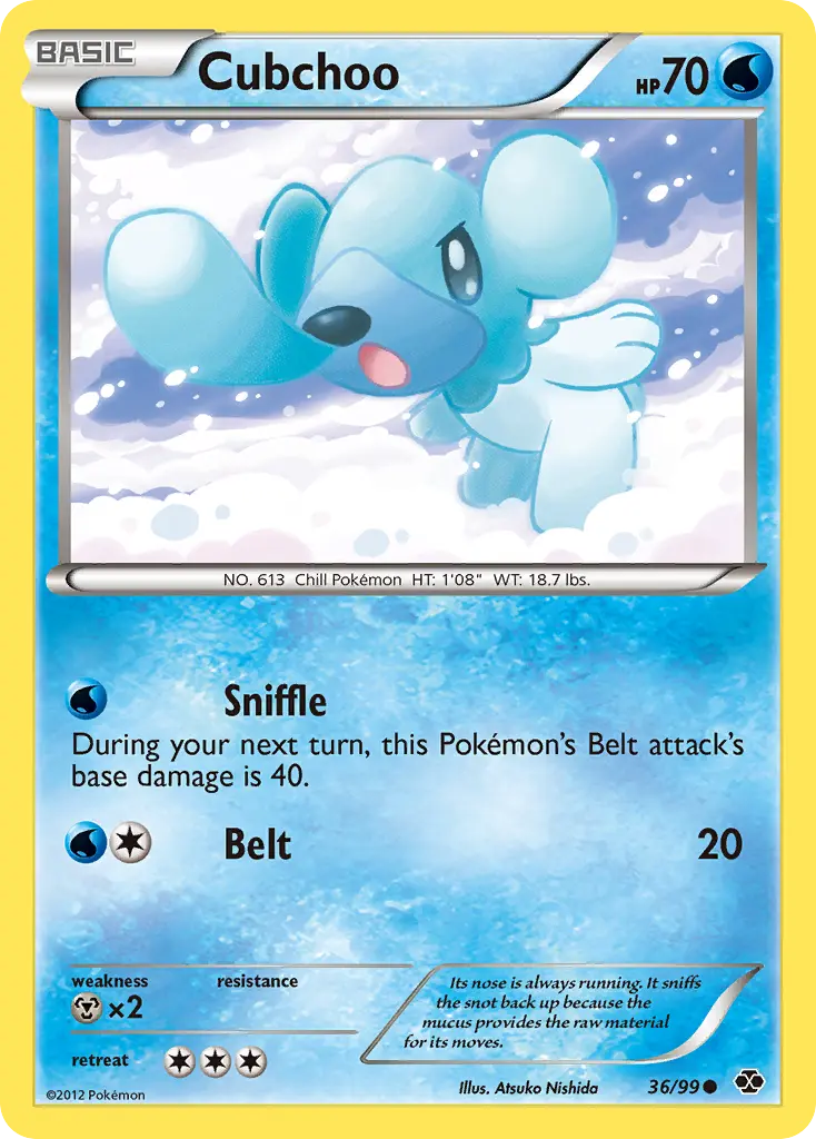 Cubchoo - Next Destinies 036/099 (Regular)