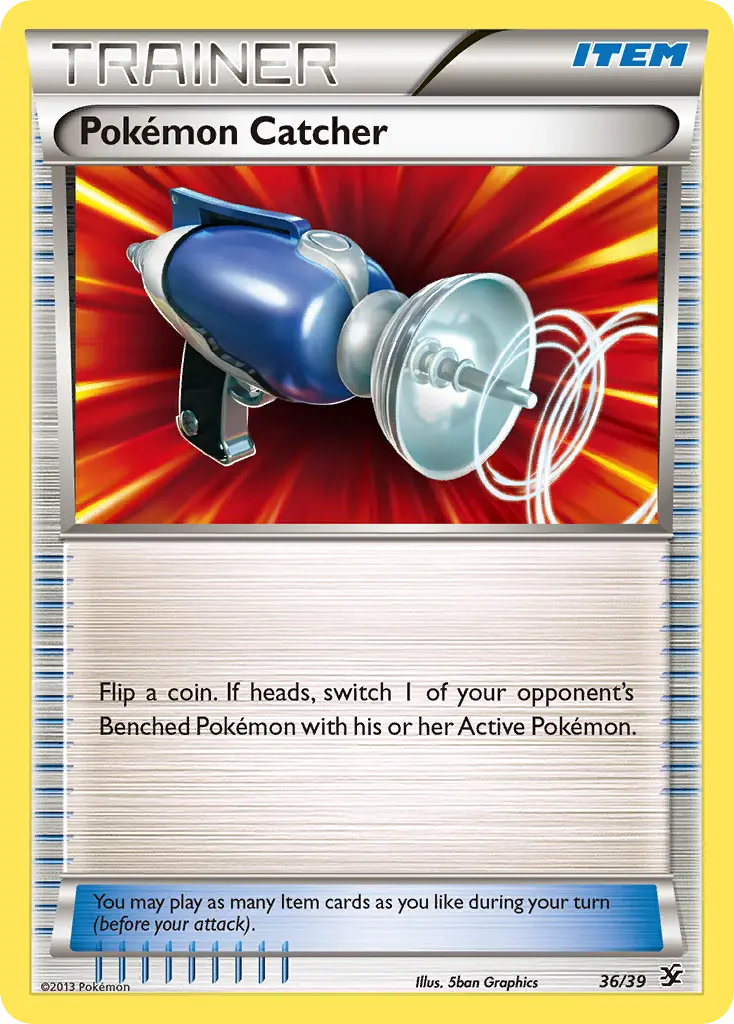 Pokémon Catcher - Kalos Starter Set 036/039 (Regular)