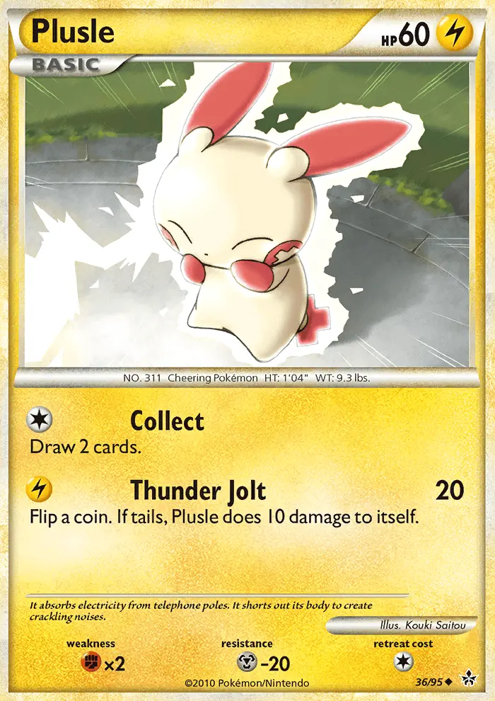 Plusle - Unleashed 036/095