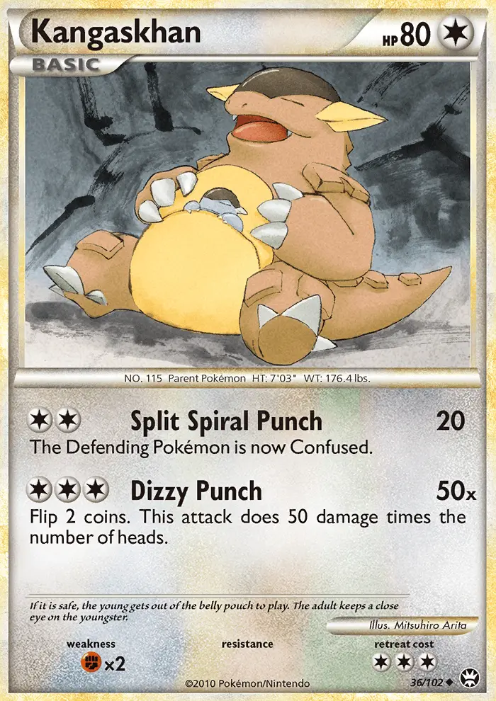 Kangaskhan - Triumphant 036/102