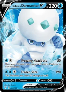Galarian Darmanitan V - Vivid Voltage 036/185 (Holo Rare V)