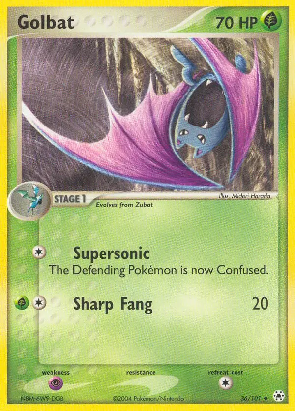 Golbat - Hidden Legends 036/101 (Regular)