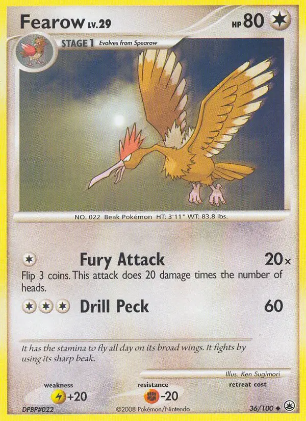 Fearow - Majestic Dawn 036/100 (Regular)