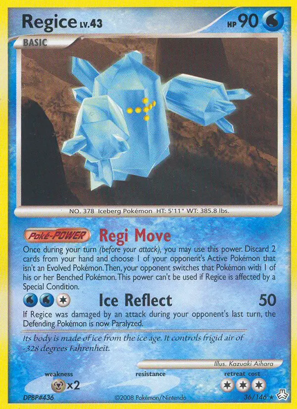 Regice - Legends Awakened 036/146 (Regular)