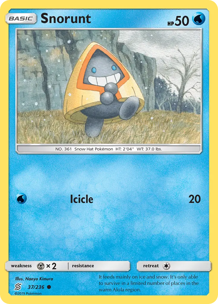 Snorunt - Unified Minds 037/236 (Regular)