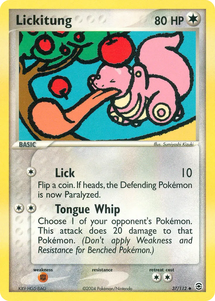 Lickitung - FireRed & LeafGreen 037/112 (Regular)