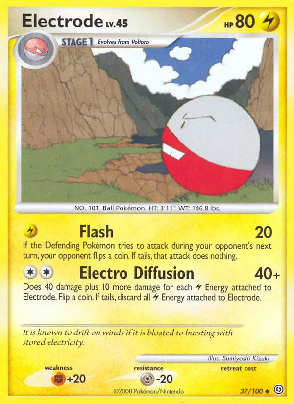 Electrode - Stormfront 037/100 (Regular)