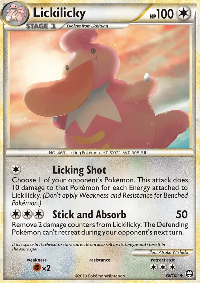 Lickilicky - Triumphant 038/102